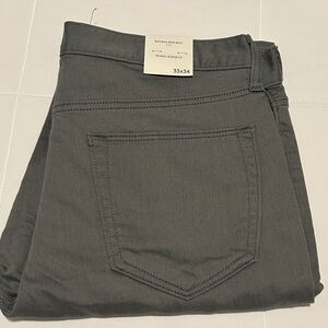 Banana Republic Travel Slim Jean in Gray